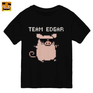 Paluten Merch: Cooles Pixel Schwein mit Sonnenbrille - Gamer Design - 8-Bit Retro Style