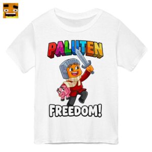 Paluten Merch: Freiheit für den Kürbis-Ritter! - Offizielles Freedom Projekt T-Shirt