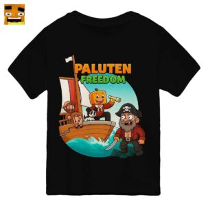 Paluten Merch: Kürbiskopf Gamer & Crew Das Piratenabenteuer - Offizielles Film T-Shirt