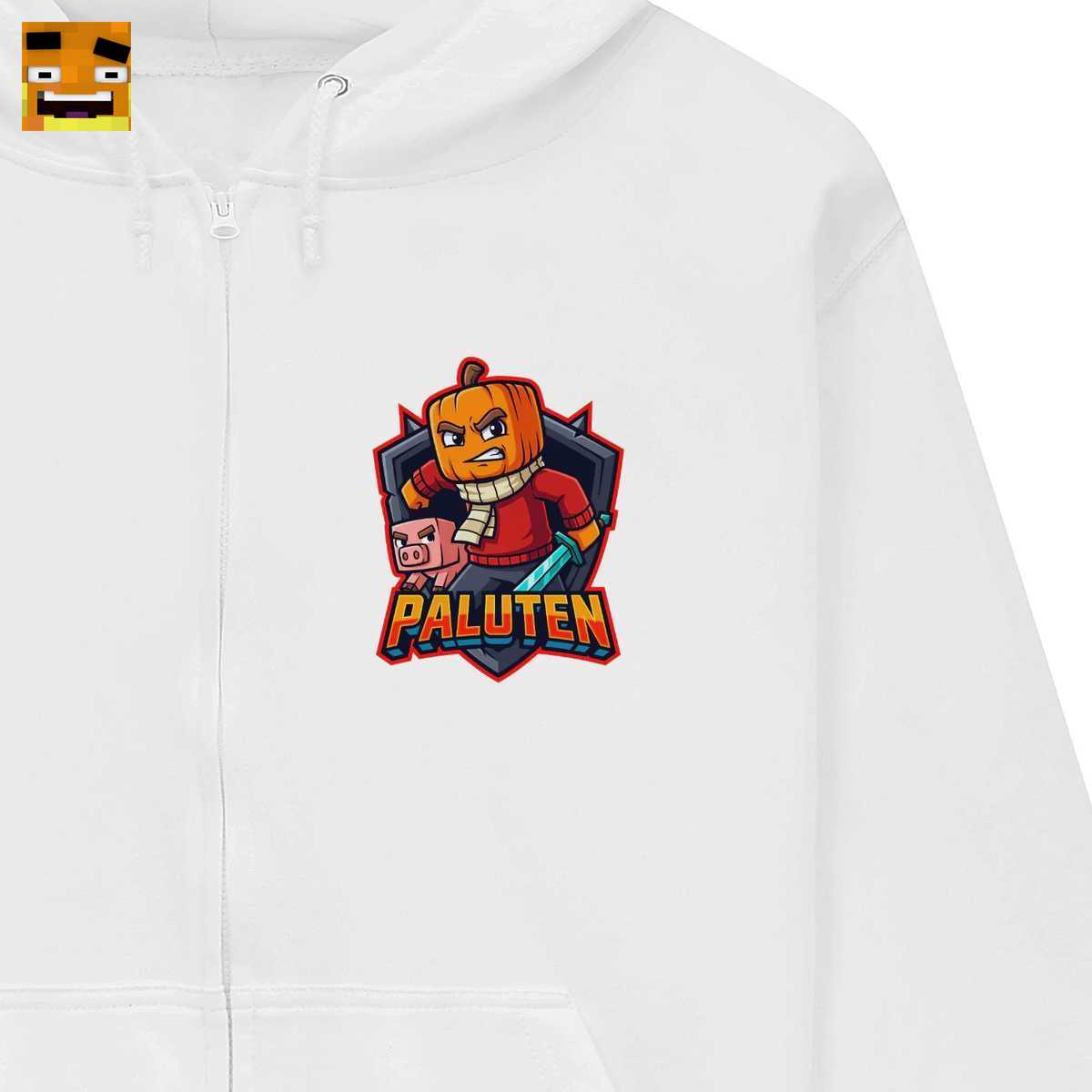 Paluten Merch: Kürbiskopf Krieger & Pixel-Schwein T-Shirt - Offizielles Fanartikel Design - Image 2