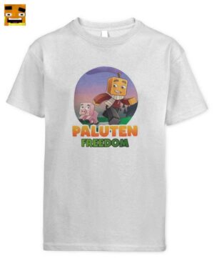 Paluten Merch: Freiheit Schweinchen Edgar Kinder T-Shirt | Das ultimative Geschenk für Fans