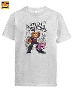 Paluten Kürbis Freiheit T-Shirt für Kinder | Offizieller Freedom Squad Merch