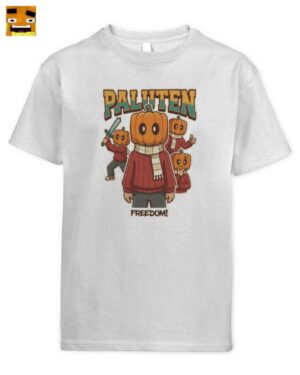 Paluten Kürbiskopf Freiheitsteam Kinder T-Shirt | Offizielles Fan-Merch