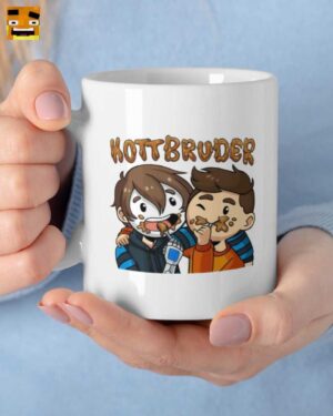 Kottbruder Merch: Tasse: Das perfekte Geschenk für beste Freunde & Paluten Fans