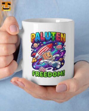 Paluten Merch: Edgar Astronaut Kaffeebecher | Freiheit! Weltraum Tasse