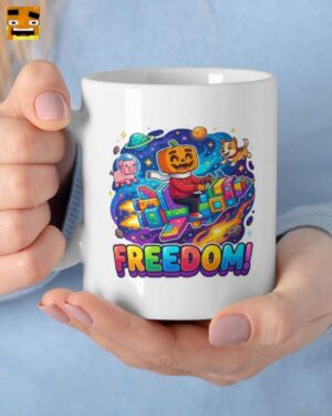 Paluten Merch: Kürbis Gamer Weltall Tasse | Offizielles Fan-Design mit Edgar