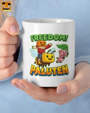 Paluten Kürbiskopf & Edgar Freiheit Tasse | Offizieller Freedom Squad Merch