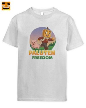 Paluten Kürbiskopf und Edgar Kinder T-Shirt | Freedom Squad Merch