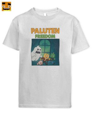 Paluten Merch: Freedom Spukhaus Abenteuer Kinder T-Shirt | Offizieller Fanartikel