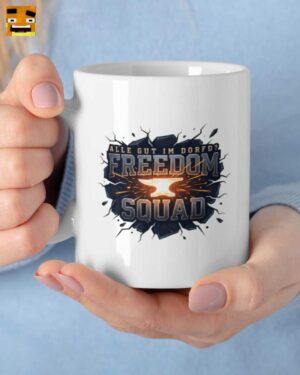 Paluten Freedom Squad Alle Gut im Dorfd Tasse | Offizieller Gaming Merch