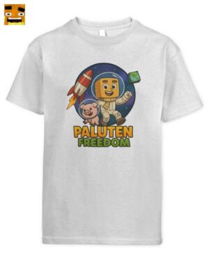 Paluten Freedom Astronaut T-Shirt für Kinder | Edgar & Palle Merch