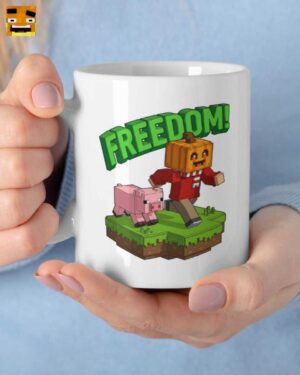 Paluten Merch: Freiheit Tasse mit Edgar Motiv | Gamer Becher für Fans