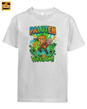 Paluten Kürbis-Krieger Freedom Kinder T-Shirt | Offizielles Gaming Merch
