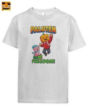 Paluten Merch: Freiheit Kürbiskopf Kinder T-Shirt kaufen | Offizieller Shop