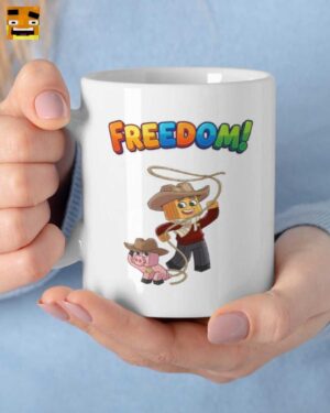 Paluten Merch: Freiheit Kürbiskopf Cowboy Tasse – Das Perfekte Geschenk für Fans
