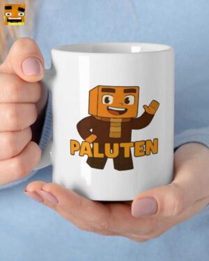 Paluten Blockwelt Charakter Kaffeetasse | Offizielles Palle Merch