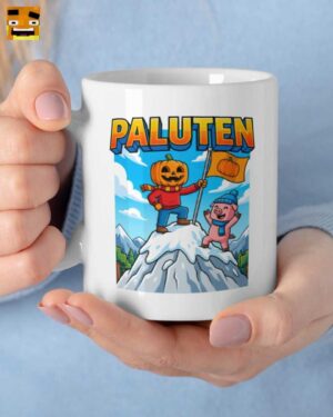 Paluten Gipfelstürmer Tasse mit Schwein Edgar | Offizielles Fan-Merch