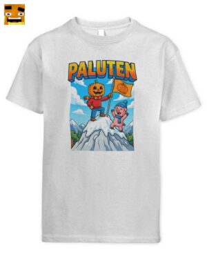 Paluten Merch: Kürbis Gamer Kinder T-Shirt | Offizielles Gipfelstürmer Design