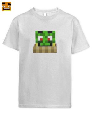 Paluten Merch: Grüner Schädel T-Shirt für Kinder | Offizielles Palle Fanartikel