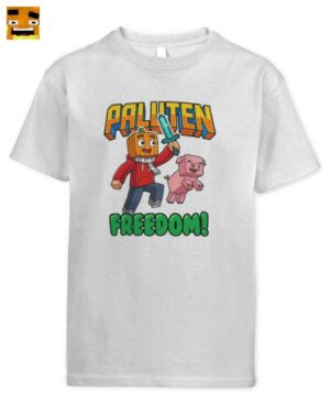 Paluten Freedom Kürbiskopf Kinder T-Shirt | Offizielles Palle Merch