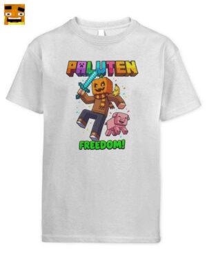 Paluten Kürbiskopf T-Shirt für Kinder | Offizielles Freedom Merch