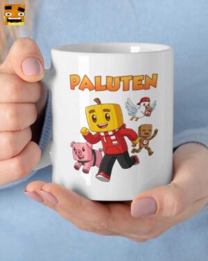 Paluten Merch: Kürbiskopf Abenteuer Team Tasse | Offizieller Fanartikel