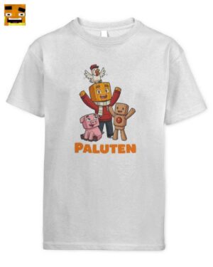 [Paluten Kürbiskopf Kinder T-Shirt | Offizielles Gamer Merch]