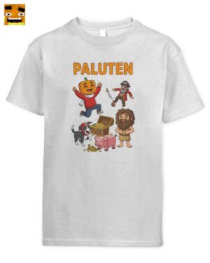 Paluten Abenteuer-Crew Kinder T-Shirt | Offizielles Kürbiskopf Merch