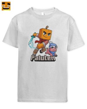 Paluten Kürbiskopf T-Shirt für Kinder | Offizieller Palle & Edgar Merch