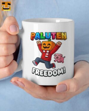 Paluten Kürbiskopf Fan Tasse mit Edgar – Offizielles Freedom Merch