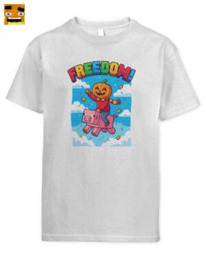 Paluten Kürbiskopf & Edgar T-Shirt für Kinder | Offizieller Freedom Merch