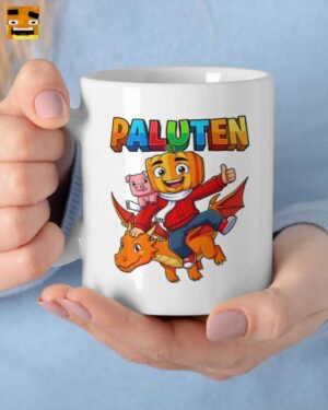 Paluten Drachenreiter Tasse mit Schweinchen Edgar | Offizieller Palle Merch