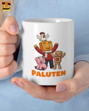 Paluten Merch: Kürbiskopf Gamer Freunde Tasse | Offizieller Fan-Becher