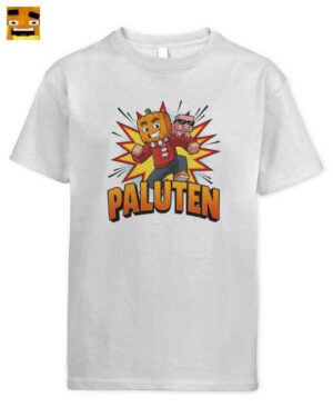 Paluten Kürbiskopf Comic T-Shirt für Kinder | Offizieller Palle Merch