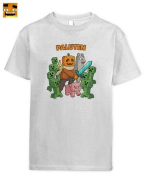Paluten Merch: Kürbiskopf Kinder T-Shirt | Das ultimative Gaming Fanartikel