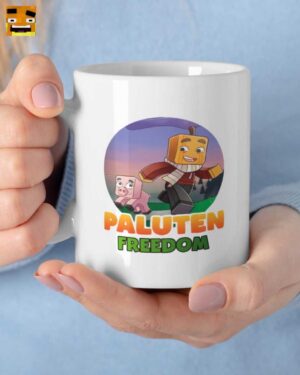 Paluten Kürbiskopf Tasse mit Schweinchen Edgar | Freedom Merch