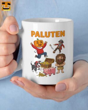 Paluten Merch: Tasse mit Edgar & Abenteuer-Crew | Dein Gamer Becher