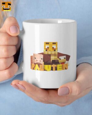 Paluten Merch: Tasse mit Edgar und Huhn kaufen | Offizieller Fan-Becher