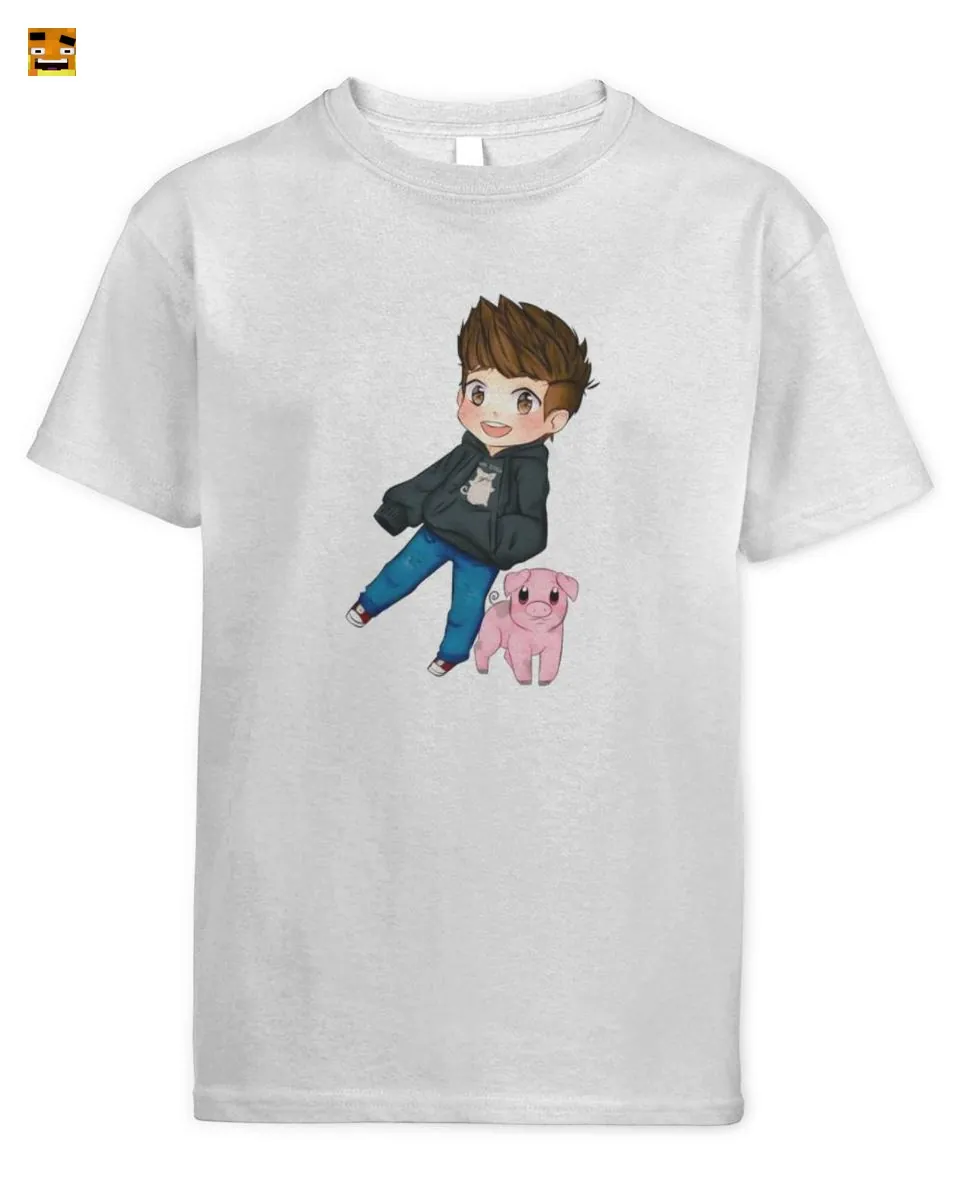 Paluten Cute Piglet Friend Fan Art T-Shirt kaufen