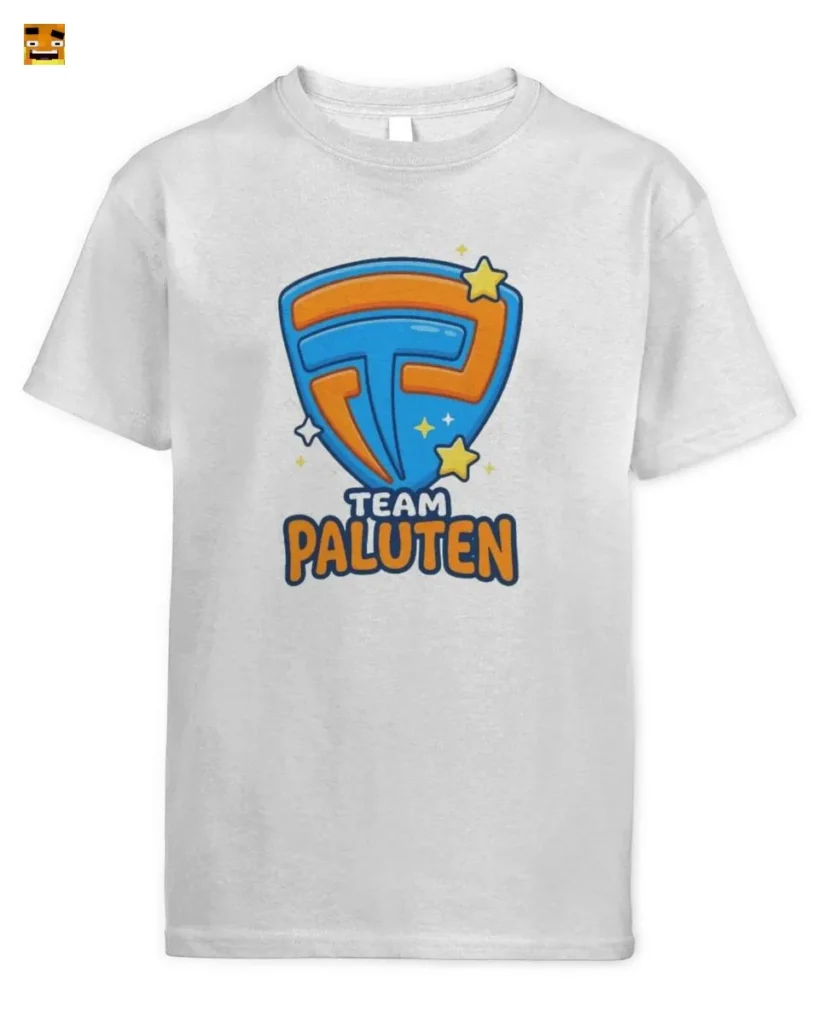 Paluten Heldenhaftes Kürbis Team Gamer-Schild Logo fü T-Shirt