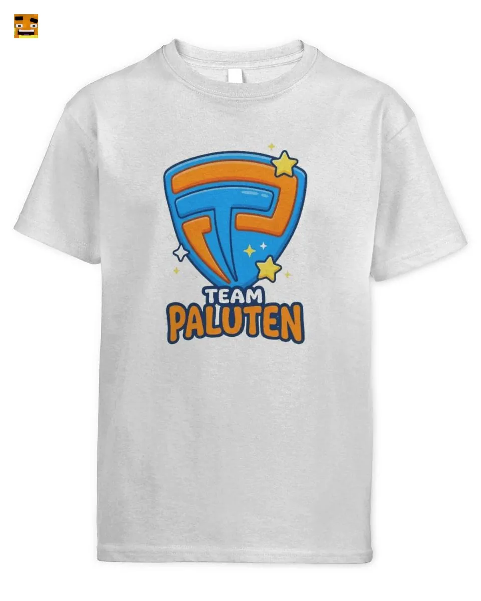 Paluten Heldenhaftes Kürbis Team Gamer-Schild Logo fü T-Shirt