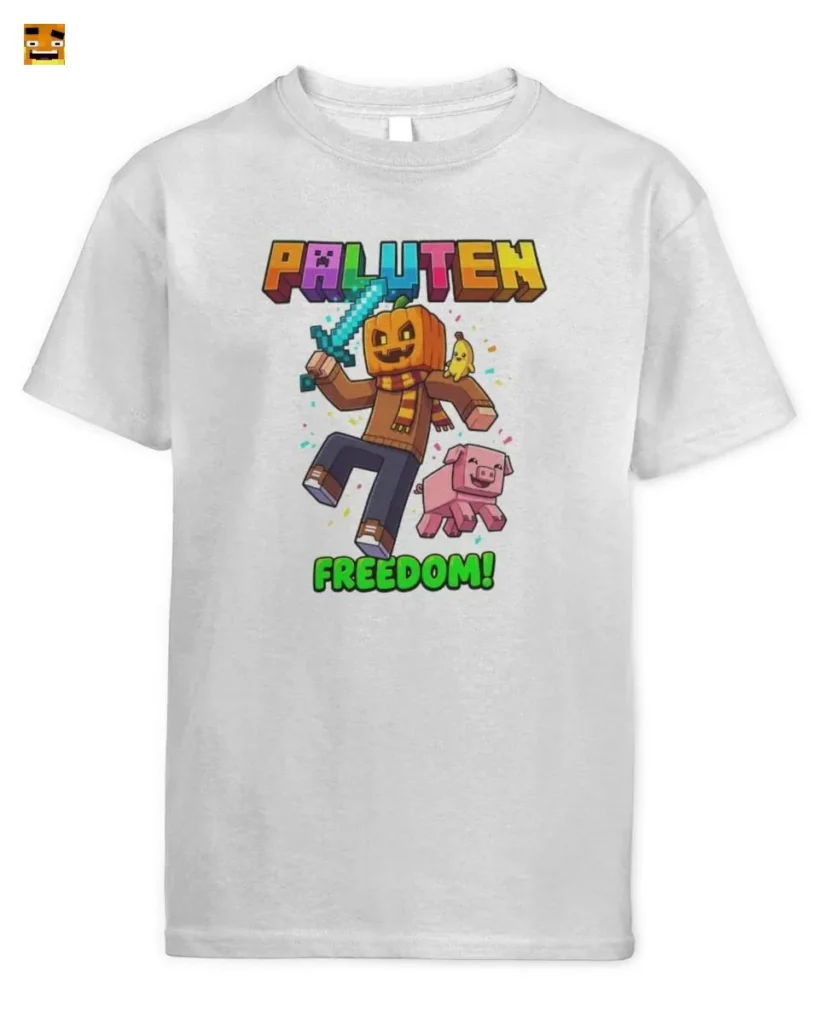 Paluten Kürbis Gamer Freiheit Abenteuer T-Shirt kaufen