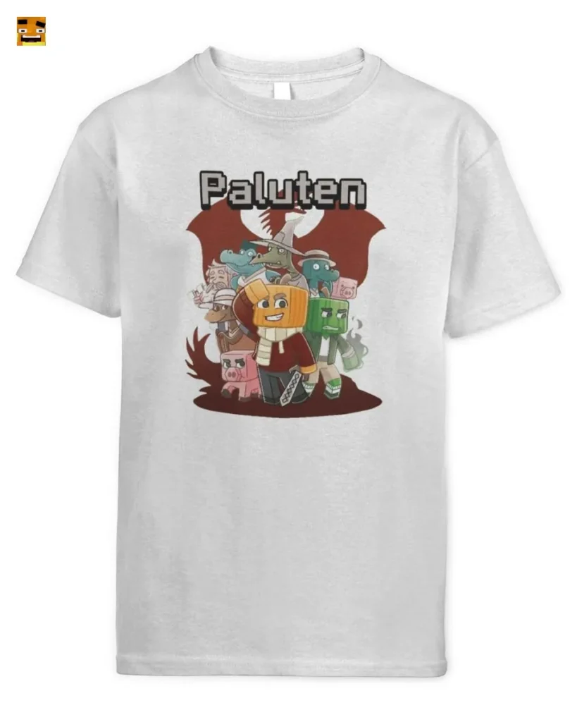 Paluten Kürbis Gamer & sein Team - Das Drachen Abente T-Shirt