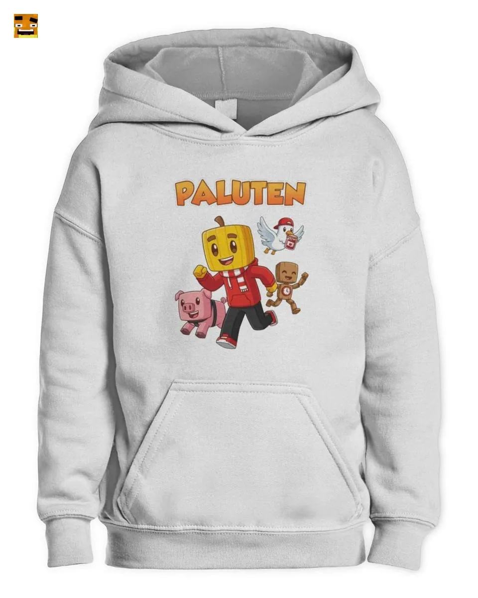 Paluten Kürbis Gamer und Freunde Das Abenteuer Team T-Shirt - Image 2