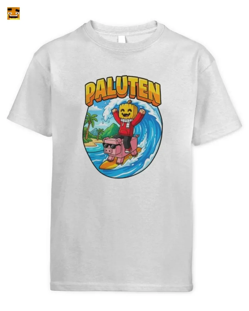 Paluten Kürbis-Gamer und Schwein reiten die Sommerwel T-Shirt