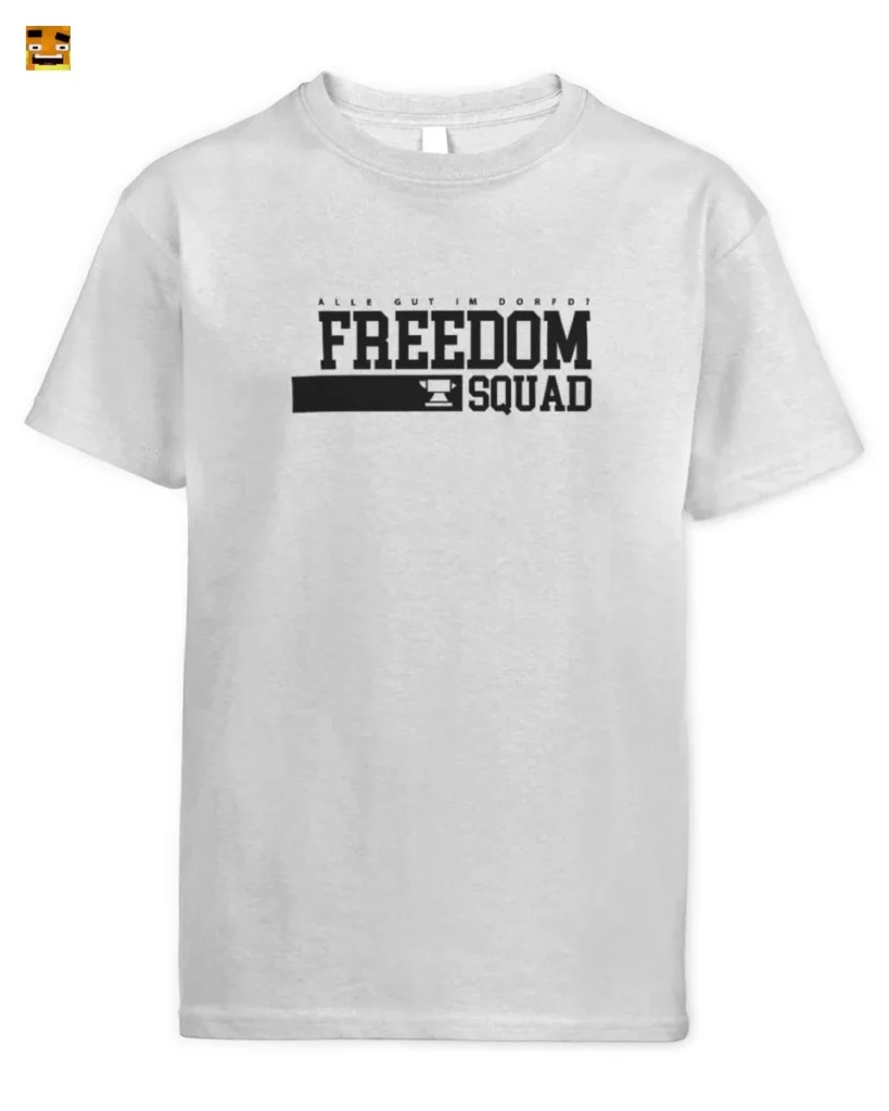 Paluten Liberty Squad Anvil Logo - German Gaming Sayi T-Shirt