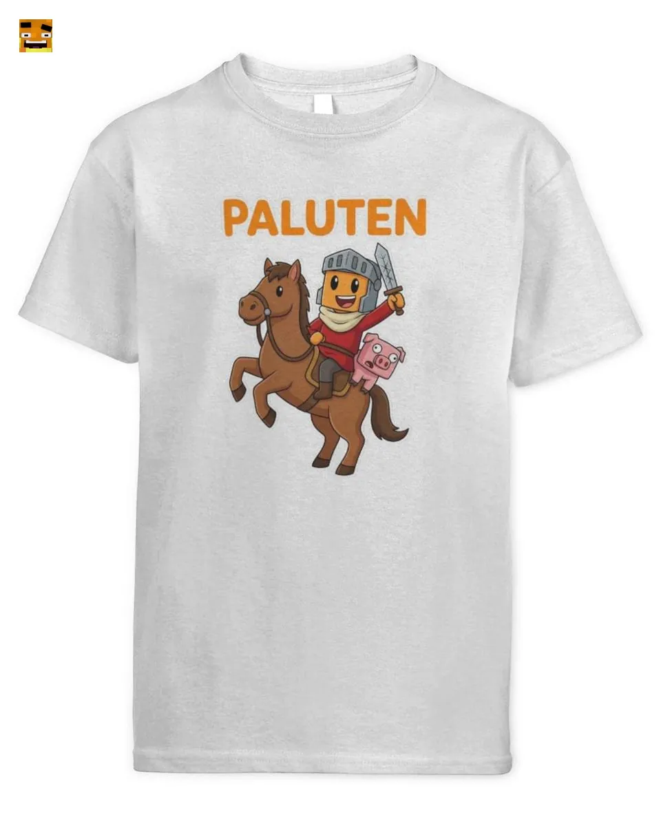 Paluten Mutiger Kürbis-Ritter und sein treues Schwein T-Shirt