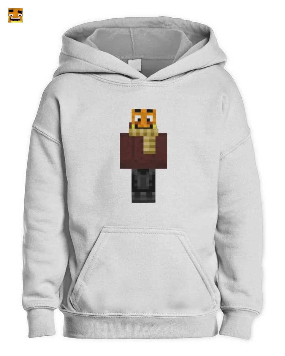 Paluten Pumpkin Head Gamer Block Game Character Art T-Shirt - Image 2
