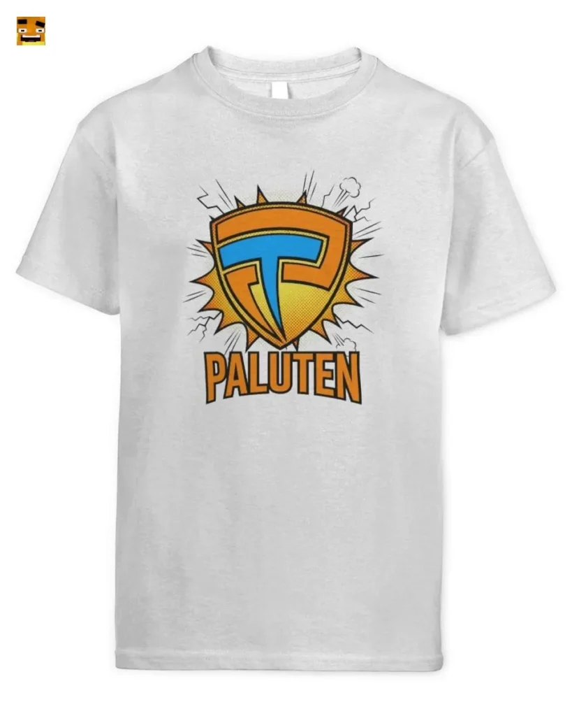 Paluten Super Gamer Schild im Comic-Stil T-Shirt kaufen