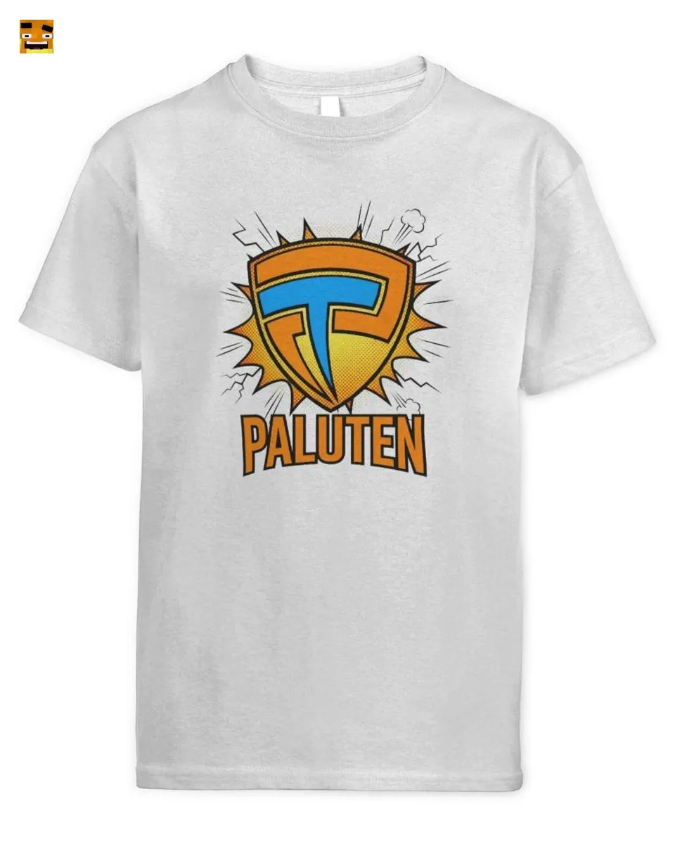 Paluten Super Gamer Schild im Comic-Stil T-Shirt kaufen